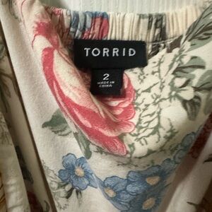 Torrid Floral Dress